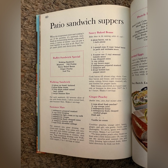 Vintage Better Homes & Gardens Barbecues and Picnics Book. Copyright 1963. - Picture 9 of 11